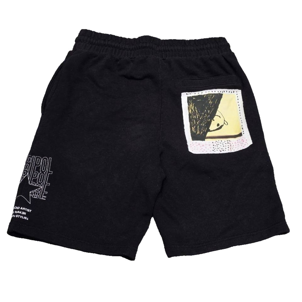 Forever 21 Maripol Custom stitches Y2K Designer graffiti Shorts Small A005373 - Picture 2 of 7